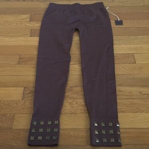 NWT chocolate brown tights / leggings